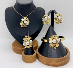 Stainless steel jewelry necklace bracelet ring Earrings Wholesale