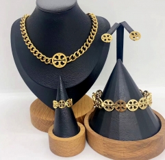 Stainless steel jewelry necklace bracelet ring Earrings Wholesale