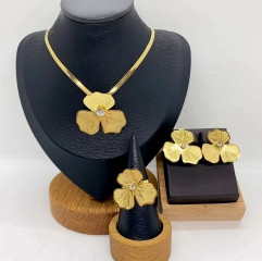 Stainless steel jewelry necklace ring Earrings Wholesale