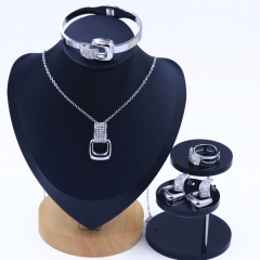 Stainless steel jewelry necklace bangle ring Earrings Wholesale