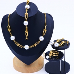 Stainless steel jewelry necklace bangle ring Earrings Wholesale