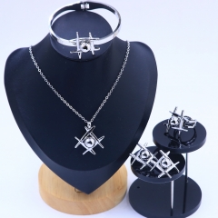 Stainless steel jewelry necklace bangle ring Earrings Wholesale