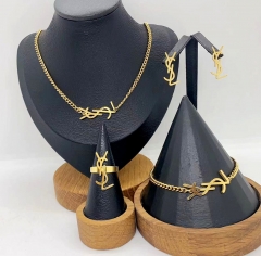 Stainless steel jewelry necklace bangle ring Earrings Wholesale