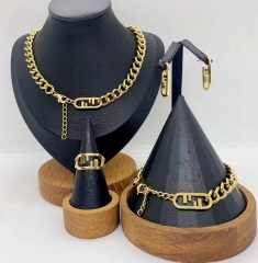 Stainless steel jewelry necklace bangle ring Earrings Wholesale