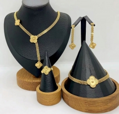 Stainless steel jewelry necklace bangle ring Earrings Wholesale