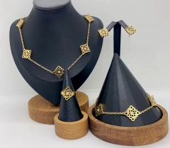 Stainless steel jewelry necklace bangle ring Earrings Wholesale