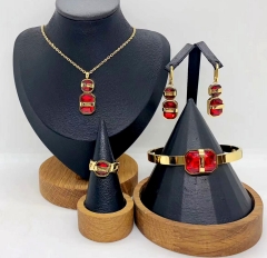 Stainless steel jewelry necklace bangle ring Earrings Wholesale