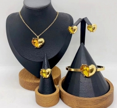 Stainless steel jewelry necklace bangle ring Earrings Wholesale