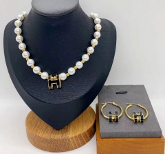 Stainless steel jewelry necklace Earrings Wholesale