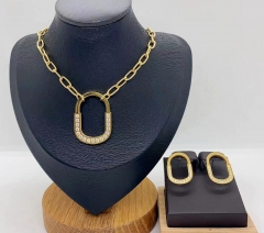 Stainless steel jewelry necklace Earrings Wholesale