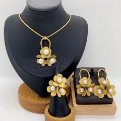 Stainless steel jewelry necklace ring Earrings Wholesale