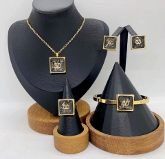 Stainless steel jewelry necklace bangle ring Earrings Wholesale