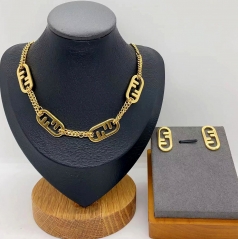 Stainless steel jewelry necklace Earrings Wholesale