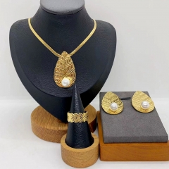 Stainless steel jewelry necklace ring Earrings Wholesale