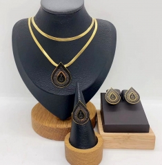Stainless steel jewelry necklace ring Earrings Wholesale