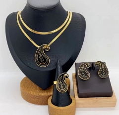 Stainless steel jewelry necklace ring Earrings Wholesale
