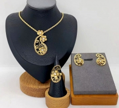 Stainless steel jewelry necklace ring Earrings Wholesale