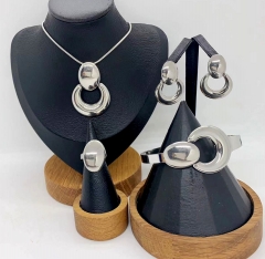 Stainless steel jewelry necklace bangle ring Earrings Wholesale