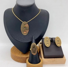 Stainless steel jewelry necklace ring Earrings Wholesale