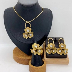 Stainless steel jewelry necklace ring Earrings Wholesale