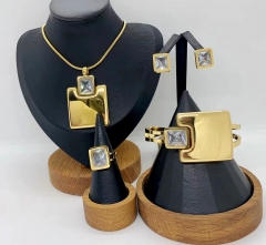 Stainless steel jewelry necklace bangle ring Earrings Wholesale