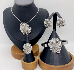 Stainless steel jewelry necklace bangle ring Earrings Wholesale