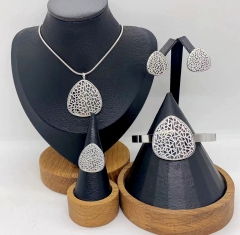 Stainless steel jewelry necklace bangle ring Earrings Wholesale