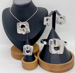 Stainless steel jewelry necklace bangle ring Earrings Wholesale
