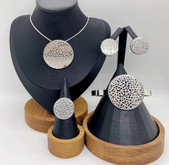 Stainless steel jewelry necklace bangle ring Earrings Wholesale