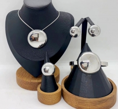 Stainless steel jewelry necklace bangle ring Earrings Wholesale