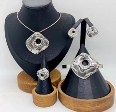 Stainless steel jewelry necklace bangle ring Earrings Wholesale