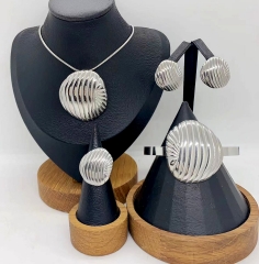 Stainless steel jewelry necklace bangle ring Earrings Wholesale