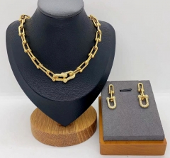 Stainless steel jewelry necklace Earrings Wholesale