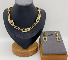 Stainless steel jewelry necklace Earrings Wholesale