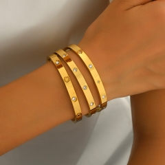 Wholesale stainless steel bracelet/bangles sets for women