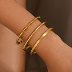 Wholesale stainless steel bracelet/bangles sets for women