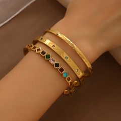 Wholesale stainless steel bracelet/bangles sets for women