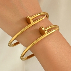 Wholesale stainless steel bracelet/bangles sets for women