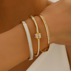 Wholesale stainless steel bracelet/bangles sets for women