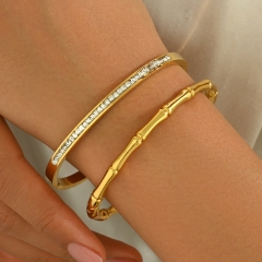 Wholesale stainless steel bracelet/bangles sets for women
