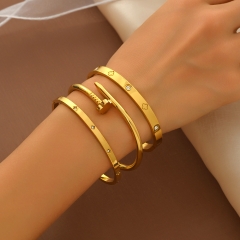 Wholesale stainless steel bracelet/bangles sets for women