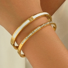Wholesale stainless steel bracelet/bangles sets for women