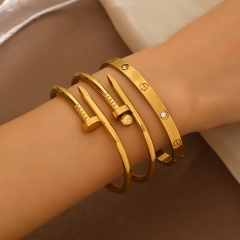 Wholesale stainless steel bracelet/bangles sets for women