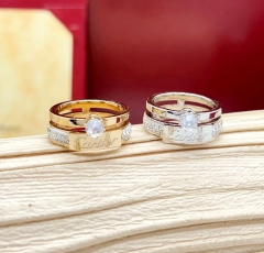 Stainless steel jewelry women ring wholesale
