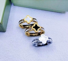 Stainless steel jewelry women ring wholesale