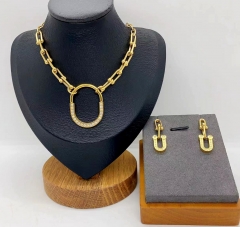 Stainless steel jewelry necklace Earrings Wholesale