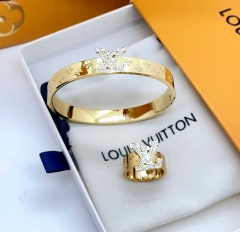 Stainless steel jewelry women bracelet ring wholesale