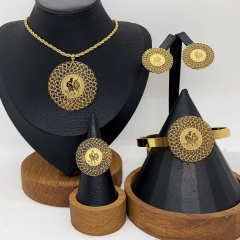 Stainless steel jewelry necklace Earrings Bracelet ring Wholesale