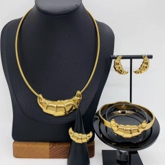 Stainless steel jewelry necklace Earrings Bracelet ring Wholesale