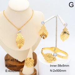 Stainless steel jewelry Necklace Earrings Bangle Ring Wholesale for women